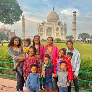 Dr. Meena Singh Instagram - Been waiting my whole life to see this wonder of the world with my entire family 🙏🏽 #singhforce