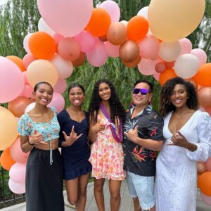 Dr. Meena Singh Instagram - Anjali was all of our 1st child so this grad party was a celebration for the entire village! And the night was completed with Anjali’s debut Theater in the Park performance of Bye Bye Birdie! She killed it! #SinghForce

**Special shout out to everyone that flew in from a far to be there! Especially my fellow Harvard Med classmates that were there when it all happened @brandon_eyez @mwari55