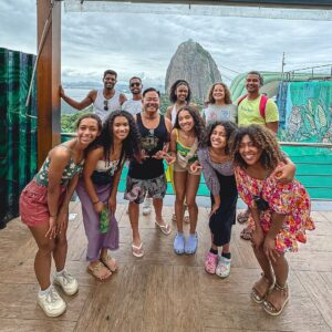 Dr. Meena Singh Instagram - It’s the last spring break for our seniors-Anjali, Payton, & Madison. Had to go out with a bang.  Fully enjoyed Rio.