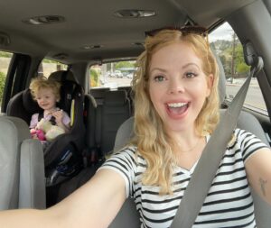 Dreama Walker Instagram - We got a mini van with only one cigarette burn on the seat!
