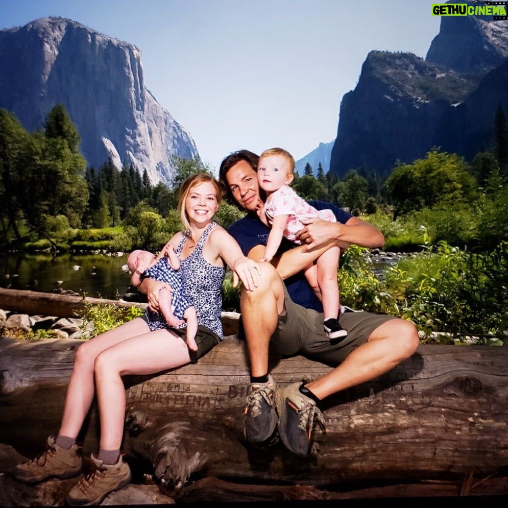 Dreama Walker - 765 Likes - #tbt Yosemite valley floor, family of 4. Photo cred to @c_a_mc ās genius.