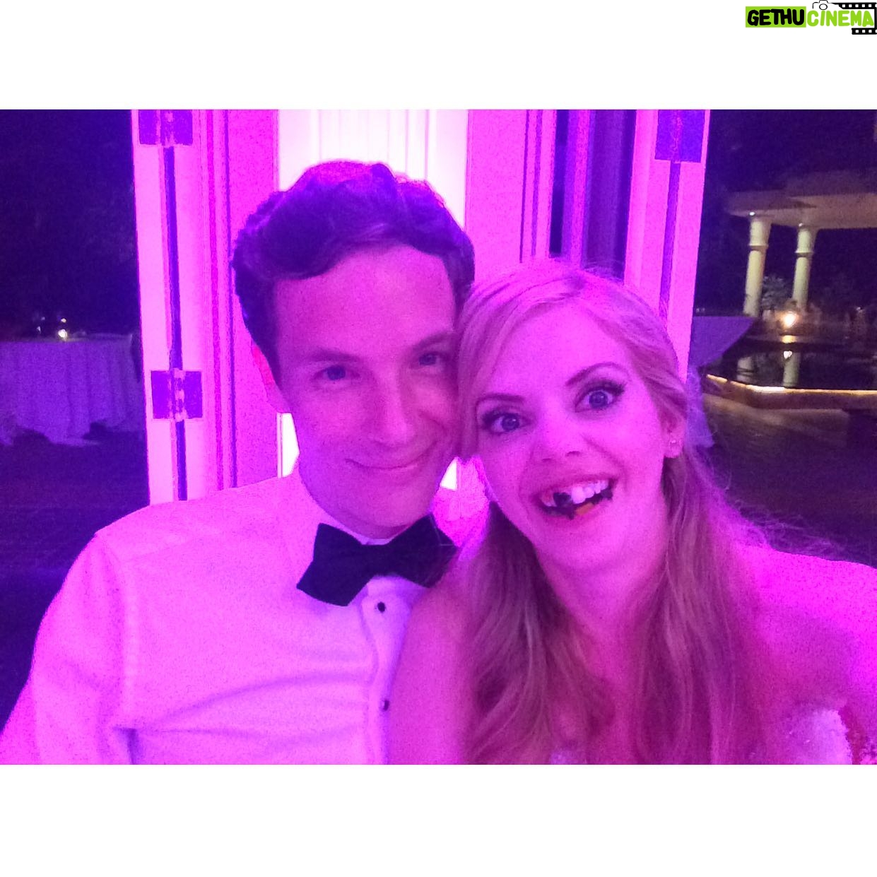 Dreama Walker - 0.9K Likes - 5 years ago on August 1st, I married this guy.
I made him wear a tux...in Hawaii...outside.
Heās doing a bang up job of being a father and Iām so glad heās mine. Thanks for cooking, taking care and playing with our daughters, making me go hiking to incredible places and for not going for a girl with a finance job, pearl necklace and stability. You continue to surprise me! ššš@c_a_mc