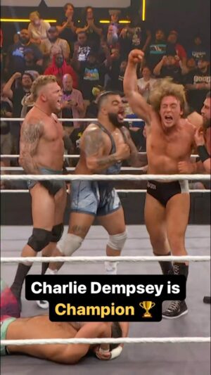 Drew Gulak Instagram - We have a NEWWW #WWENXT Heritage Champion, No Quarter Catch Crew’s #CharlieDempsey!!! 🏆
