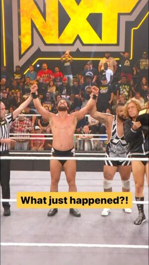 Drew Gulak Instagram - @jazmyn_wwe cost @riley_osborne_wwe the Heritage Cup 😱 #WWENXT