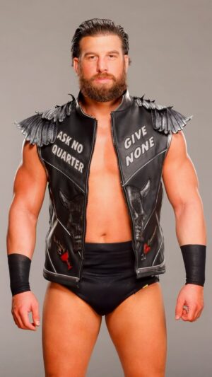 Drew Gulak Instagram - Proud to present the process and product of this new vest for @drewgulak. Absolutely loved bringing his idea to life, and am very happy with the end result. Stay til the end to see awesome photos of Drew in the jacket, taken by @brutledge 
.
Of all the people who have helped make Rockwell Masks a reality, none has been more supportive and impacting than Drew. From telling people I exist, to book recommendations and business advice, Drew has been an incredible support, mentor and friend over the last ~7 years. Thank you for all you do, I am very grateful.
.
Commissions are open. Shoot a message over to learn more. All masks and projects are crafted by hand from genuine leather.
.
.
#mask #masks #process #processvideo #leather #processart #leather #leathermask #costume #leathercraft #leathercrafting  #howitsmade #howitsdone #tutorial  #howto #wrestlingentrance #wrestlingmask #costume #costumeideas #costumemask #designer #prowrestling #jacket #wwe