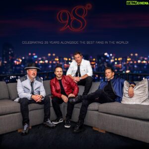Drew Lachey Instagram - In case you haven’t heard… we’re celebrating 25 years of @98degrees! We have some tour dates officially announced so make sure to go check the link in my bio and come celebrate with us!