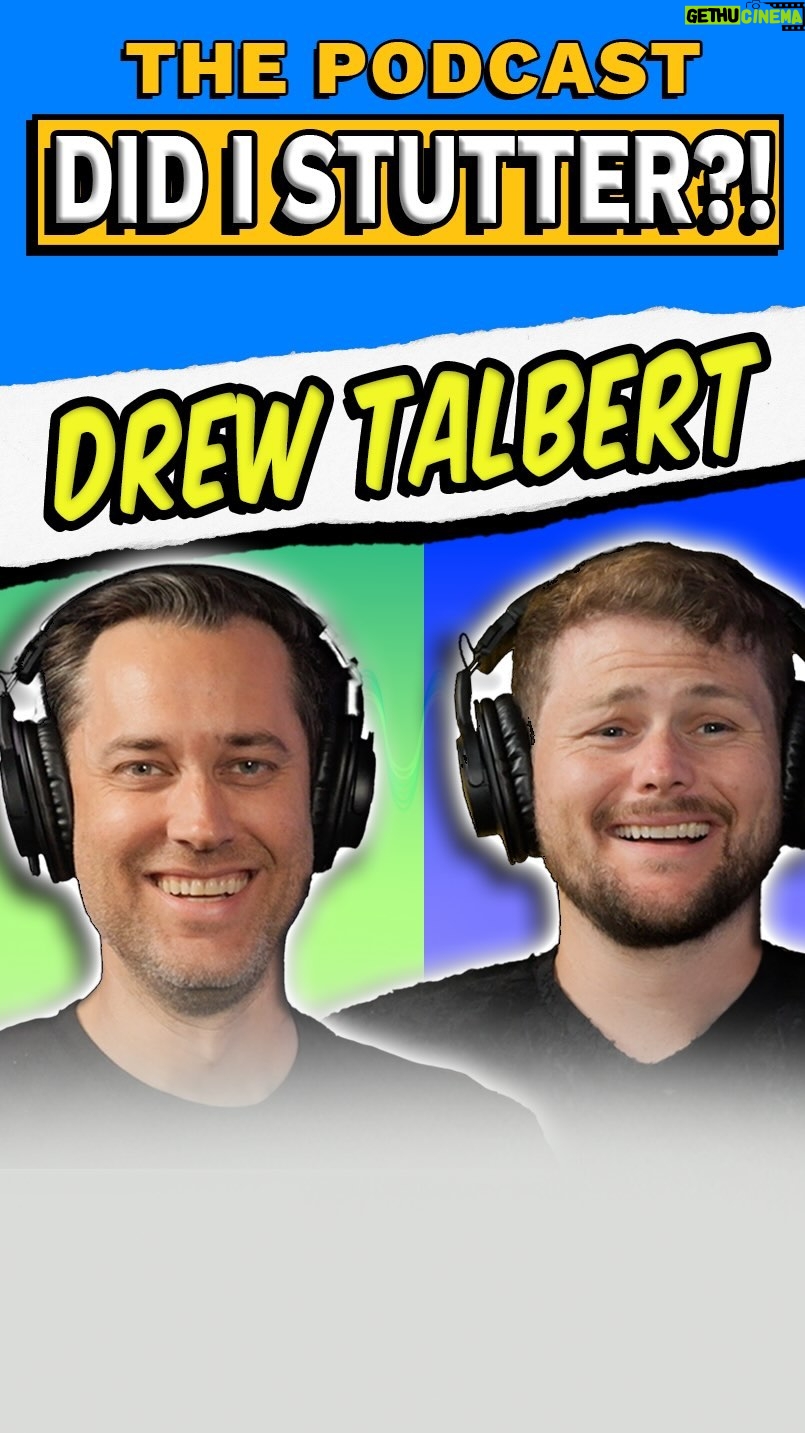 Drew Lynch - 6.3K Likes - Legend has it he’s still asking me to look…
#podcast #didistutter #drewtalbert #comedy