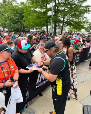 Drew Powell Instagram - Man oh man did we have a DAY!! Thanks for all the fun to anyone who took great care of us and to my wingman @jrodpo. See yall next year…yeeeeaaaahhhhhh booooooiiiiii!! #indy500 🏎️💨🏁🏆