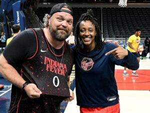 Drew Powell Instagram - It’s #DraftDay for the @wnba and I know a whole lotta folks are about to hop on the @indianafever bandwagon…and that’s great! I just want it to be known far and wide that I have BEEN on that wagon and it’s gonna be fun to see it get bigger and bigger! Welcome to a great organization @caitlinclark22! See you courtside!! 📸 @matt_kryger