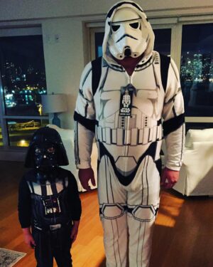 Drew Powell Instagram - May the 4th yall…. #StarWars #starwarsday #maythe4thbewithyou #darthvader #comiccon #princessleia #stormtrooper