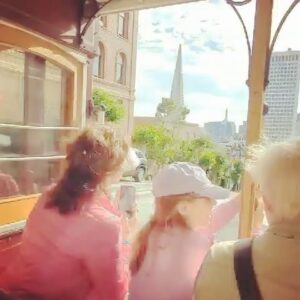 Drew Seeley Instagram - We finished our trip exploring Nob Hill and riding around on San Francisco’s iconic street cars! @stanfordcourtsf was a BEAUTIFUL upscale hotel with wonderful views of the city in every direction. We truly felt on top of the world. Great place to rest before the long drive home 👨‍👩‍👧🌉🧳