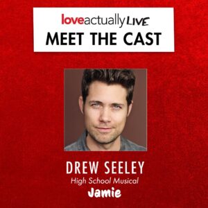 Drew Seeley Instagram - Relieved to be spending the rest of the year in a LOVE bubble!🎄 
Come join us for some joy, music, tears, and laughter.  We all need it!  Early happy holidays!
Shows run Nov 22 to Dec 30 😎