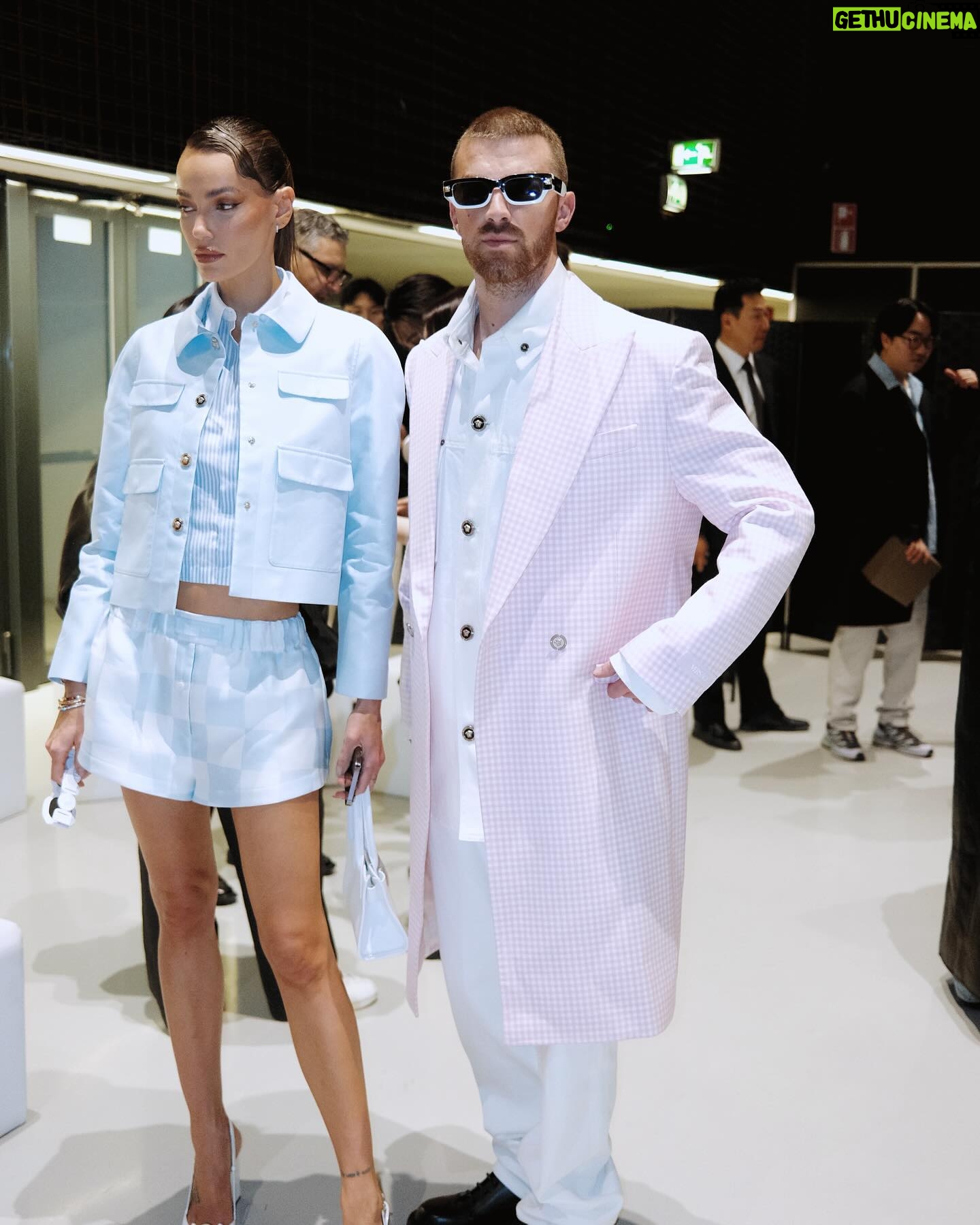 Drew Taggart - 36.4K Likes - Oooooo yaaa i have fully assimilated. I am fashion now. I don’t plan on smiling much any more. Thank you @versace for inviting us. What a badass show 🐍