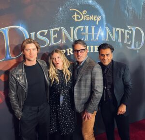 Drew Van Acker Instagram - Had to jump out to celebrate my guy @sunilperkash and @disney for the world premier of #Disenchanted FIFTEEN years in the making! 🪄
