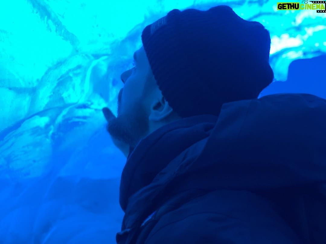 Drew Van Acker - 16.5K Likes - Glacier ice tunnel: 1/1/19