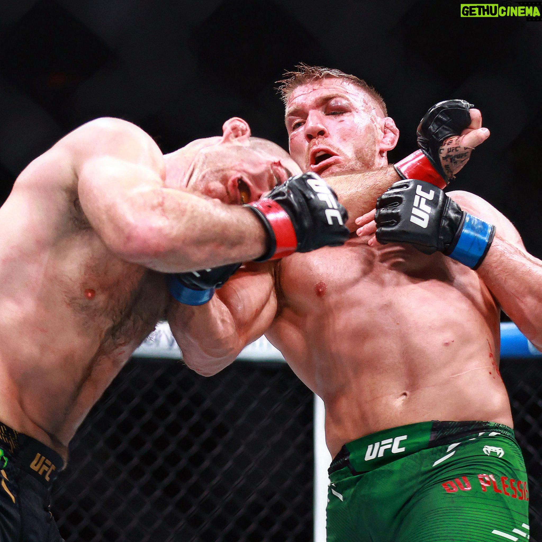 Dricus Du Plessis - 45.5K Likes - Say what you will the man can take a punch!