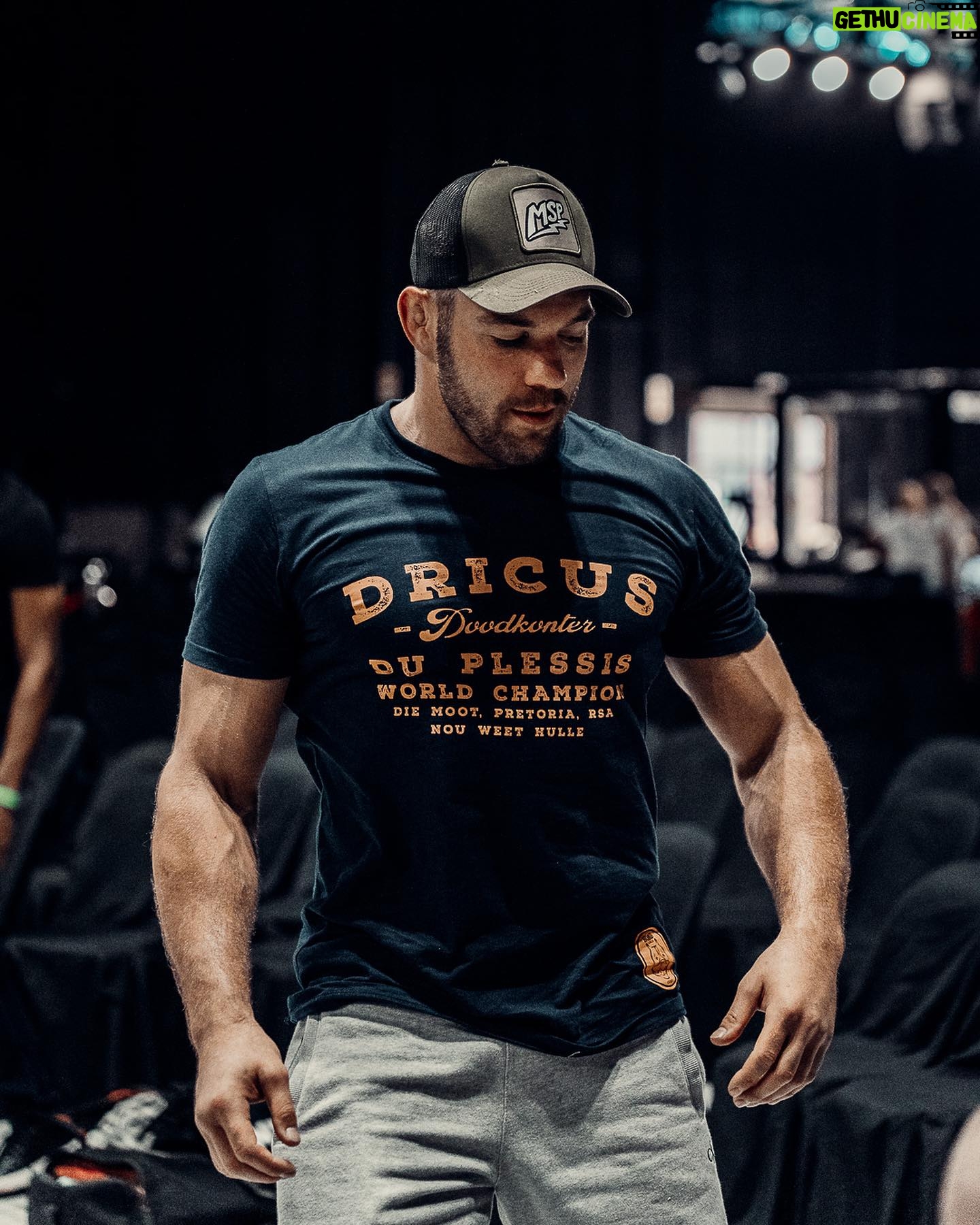 Dricus Du Plessis - 12.8K Likes - The legend @dricusduplessis popped in to say hi and also showed some of his skills on the mat! 🤼✅😉