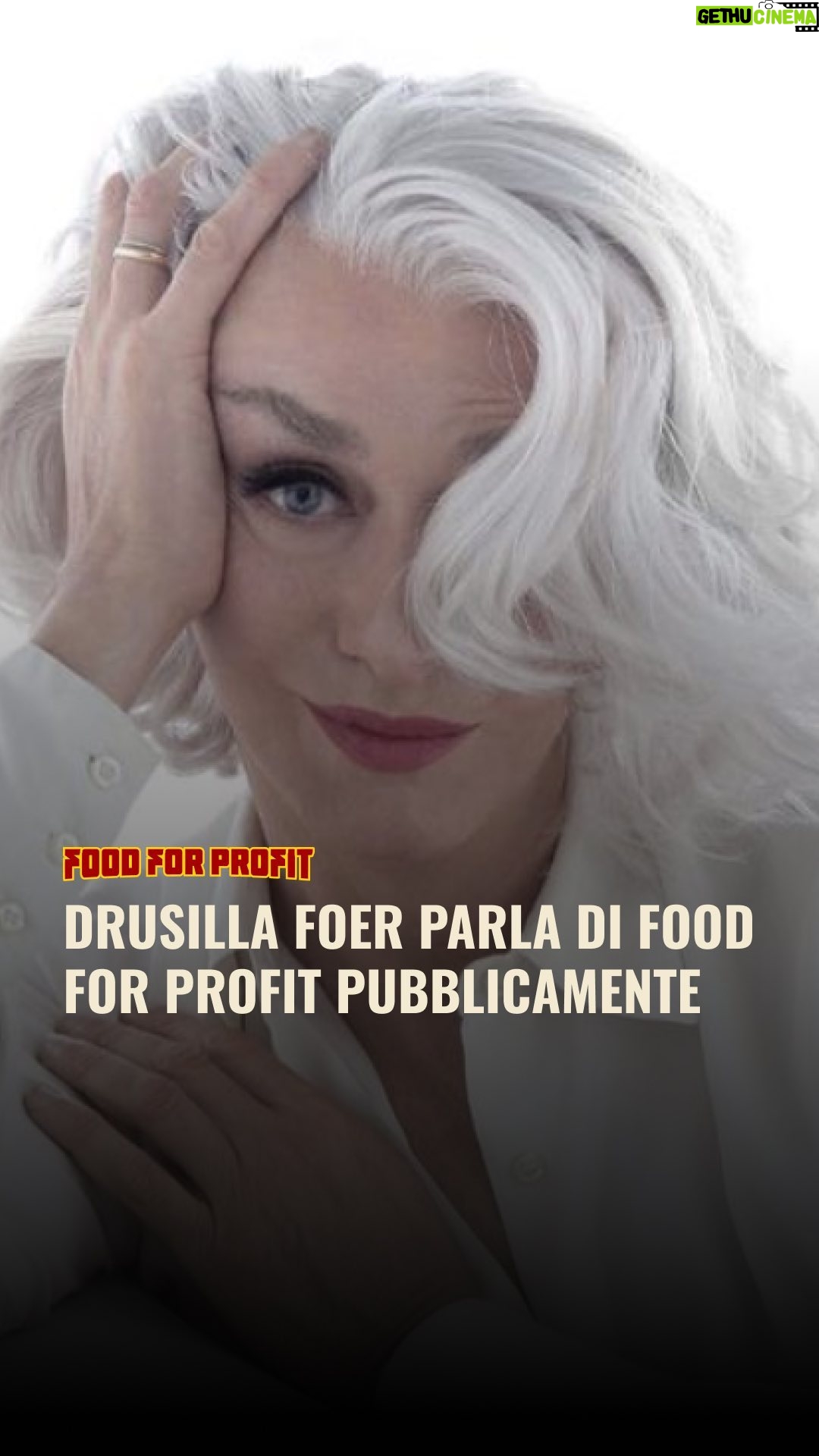Drusilla Foer - 24.3K Likes - @drusillafoer on 🔥 quando parla del nostro film!
Ospite a forum di Elle Active Getting Greener, un festival dedicato alla crisi climatica e alla sostenibilità, l’attrice e ballerina ha parlato del nostro documentario. Intervistata da @piera.detassis ,con chi ce l’ha quando dice “cretino” secondo voi?
E se ancora non avete visto Food For Profit trovate tutte le date delle proiezioni al link in bio!