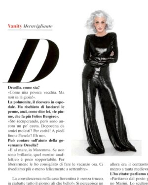 Drusilla Foer Instagram - ✨ VIVA VANITY ✨
.
[VANITY FAIR OGGI IN EDICOLA]
.
.
#drusillafoer #vanityfairitalia