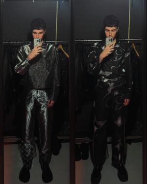 Duncan Laurence Instagram - Pick your fav ✨ special thanks to my stylist @sonnygroo and his team for making me feel extra comfortable in front of 17.000 people for two weeks in a row🖤