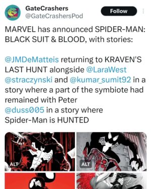 Dustin Nguyen Instagram - hooray the new is out! I'll be doing my first ever @marvel interior work ( I've always done covers for them before) AND I'll be writing it as well, yay! 

also, B&W and red is kinda my thing :D