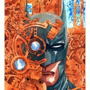 Dustin Nguyen Instagram - Gates Of Gotham cover, 11x17 watercolor on 300lb hotpress

happy to say all 5 original covers currently reside on a farm in the Midwest with one happy owner ⚙️