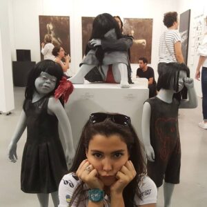 Duygu Gürcan Instagram - Contemporary sergisinde bir esere dahil olmak 😏👩