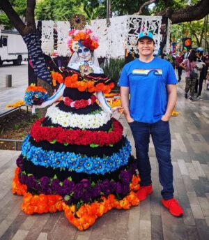 Dwayne Cameron Instagram - Dia de Muertos (Day of the Dead) before nightfall in Mexico City 🌞👻👹💀🌞

#diadelosmuertos #diadelosmuertos2023