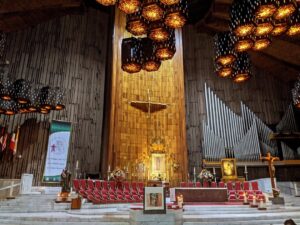Dwayne Cameron Instagram - Merry Christmas everyone! Wishing you all a happy and joyous day with family, friends and loved ones ❤️🌲❤️

Thought it fitting today to share the inside of the Basilica of Our Lady of Guadalupe which is the chief religious centre of Mexico, and one of the most visited pilgrimage sites in the world. The design inside the basilica is truly spectacular. Very inspiring place to visit.

Merry Christmas!!!! ❤️🎁🌲🎁❤️

#basilicaofourladyofguadalupe #ourladyguadalupe 
#basilicaofguadalupe #christmas2023 #merrychristmas2023