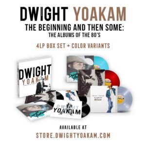 Dwight Yoakam Instagram - Dwight’s The Beginning And Then Some: The Albums Of The ‘80s will be releasing on color vinyl this June:
•  Guitars, Cadillacs, etc., etc. (Light Blue vinyl)
•  Hillbilly Deluxe (Clear vinyl)
•  Buenas Noches from a Lonely Room (Ruby vinyl)

Visit store.dwightyoakam.com for more information and to pre-order the albums. 

— D Team