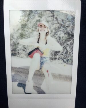 Dylan Gelula Instagram - Old polaroid found in car