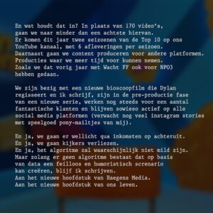 Dylan Haegens Instagram - We zijn een tijd weg geweest en er gaat veel veranderen dit jaar. Wat dat precies is? Check de nieuwe video in mijn bio. En hou je van lezen? Swipe dan, want Marit kan altijd mooi dingen op papier verwoorden.