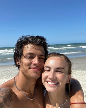 Dylan Jordan Instagram - happy 2 years lover. from your cute little outfits to you falling asleep helping me record.. you always make me smile. thanks for keeping my happy xx