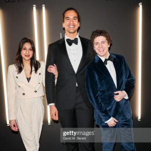 Dylan Llewellyn Instagram - Had the privilege of attending the @alfreddunhill Pre-BAFTA party last night. Thanks for putting me up for the evening @thestandardlondon 
Thank you @pinnaclepruk 

Styled by - @ellalouisegaskell 
Suit - @richardjamesofficial 
Shoes - @harrysoflondon 

📷 @davebenett 

@bsbpartnerships 
@gq