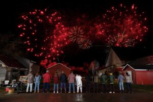 Dylan Playfair Instagram - You hear about the new episode of Letterkenny, it’s fireworks 💥…or explosive if you wanna be like @tylerjbjohnston