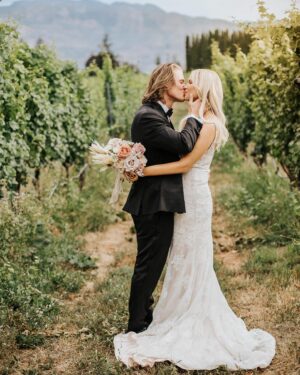 Dylan Playfair Instagram - Happy ♥️ day to my husband. You are perfect, I wouldn’t change a thing. I love you and thank you for making me smile and laugh every single day. I feel so darn lucky to be with you forever .