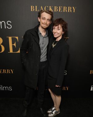 Dylan Riley Snyder Instagram - Honored to have been a guest at the #BlackBerryMovie LA Screening! I was absolutely blown away! Props to #MattJohnson (Dir.) and #JaredRaab (DoP.) for crafting such a fun and unique film. It comes out this Friday, do yourself a favor and go see it! #BlackBerry