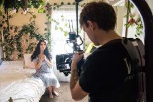 Dylan Riley Snyder Instagram - Excited to share #FictionalCharacter, a new music video we filmed for @jessiepaege, is out now on her YouTube channel