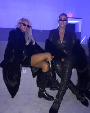 EJ Johnson Instagram - Cat woman and storm in Tom Ford #nyfw #teamthis