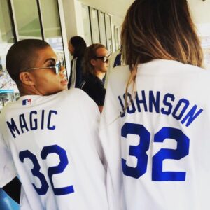 EJ Johnson Instagram - Go blue #dodgers #teamthis