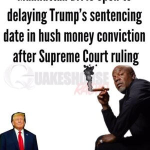 Earthquake Instagram - The Manhattan District Attorney’s office says it is open to delaying Donald Trump’s sentencing to brief his motion to set aside his criminal conviction on business fraud charges in the wake of Monday’s Supreme Court decision on presidential immunity.

Trump is currently scheduled to be sentenced on July 11.

S M G D H 🙄