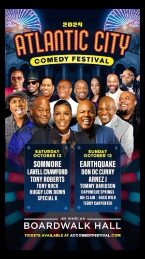 Earthquake Instagram - 🎤 Catch me at the Atlantic City Comedy Festival this October 13th with special guests Don DC Curry, Arnez J, Tommy Davidson, Daphnique Springs, Joe Clair,  Teddy Carpenter & Buck Wild! 🎉

🎟️ Ticket pre-sale starts Monday, May 20th at 10 AM local time. 

TICKETS AVAILABLE AT ACCOMEDYFESTIVAL.COM

✨ Use code: ACF24 to get your tickets!