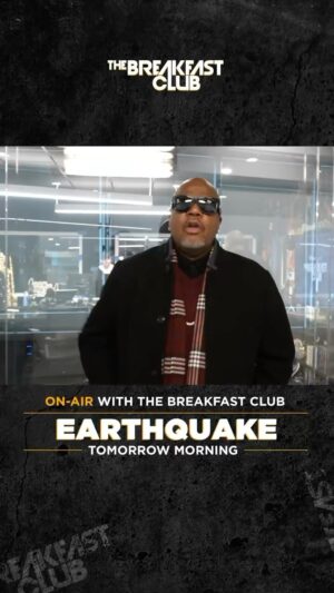 Earthquake Instagram - 🚨 @therealearthquake will be in the building tomorrow morning w/ #TheBreakfastClub !

➡️ Set your alarms & listen live on the 🆓 @iheartradio app tomorrow! 🔊