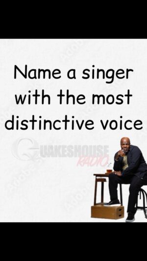 Earthquake Instagram - Barry White 🎤
#QuakesHouseQuestionOfTheDay❓