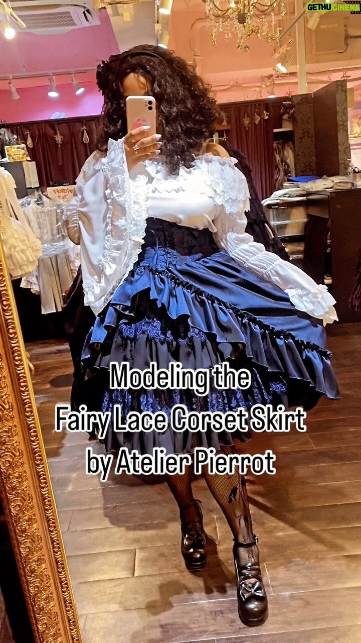 Ebony Bowens - 250 Likes - As always, such an honor to model the plus sizes at @atelier_pierrot ♥️ All of the colors for the Fairy Lace Corset Skirt were so stunning 😍 Which color is your fav?? 🥀 @atelier_pierrot_english
#eglcommunity #eglfashion #gothlolita #blacklolita #plussizelolita #atelierpierrot #harajukufashion #ロリータ #ロリータファッション #ゴシックロリータ #プラスサイズロリータ #アトリエピエロ