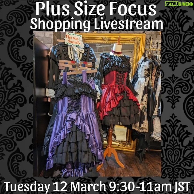 Ebony Bowens - 237 Likes - Hello loves! Happy to announce that I’ll be participating in a livestream for @atelier_pierrot_english tomorrow morning! We’ll be having a look at the plus size options in store at Atelier Pierrot in Harajuku, Tokyo! ♥️♥️
The livestream is JST Tuesday 3/12 9:30-11:00 am, so make sure you follow @atelier_pierrot_english and tune in 🩶🩶
🎈Plus Size Festival🎈
A special Plus Size friendly focus Shopping Livestream with Plus Size model Ebony 🖤
See the plus size friendly options we have in store, get coord ideas and hear Ebony’s experienced feedback ❤️
Part of the Plus Size Festivities 3/11-3/24 ✨
Take screenshots of items not available online and get the tax free prices. Streams will be uploaded after they air but stock can be limited and orders are first-come-first-served, so don’t miss out on some amazing deals and special items!
🌟 Limited items not found online!
🌟 Tax free prices!
🌟 Flatrate worldwide shipping of 2000 yen on all orders over 20,000 yen!
#eglcommunity #eglfashion #gothlolita #classiclolita #blacklolita #plussizelolita #atelierpierrot #harajukufashion #ロリータ #ロリータファッション #ゴシックロリータ #プラスサイズロリータ #アトリエピエロ