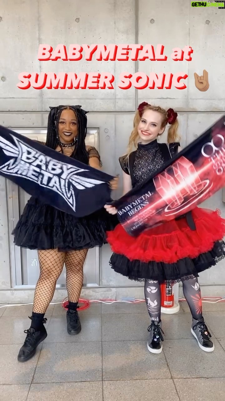 Ebony Bowens - 442 Likes - My first BABYMETAL show omg I cried and headbanged so hard 🥹🎶🤘🏽
#サマーソニック #summersonic #summersonic2023 #babymetal #wasshoi #tokyo #blackgoth #kawaiigoth