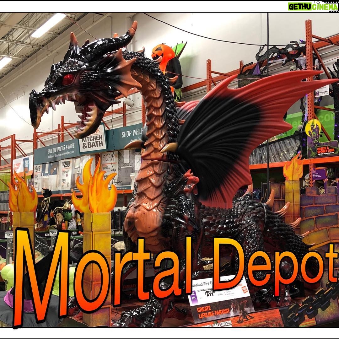 Ed Boon - 2.4K Likes - Found Dragon Liu Kang at the Home Depot Halloween section!
