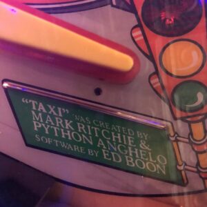 Ed Boon Instagram - About 1000 years ago, I programmed a few pinball machines... including one called TAXI.