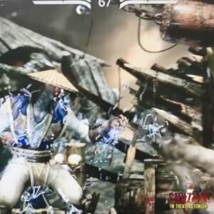 Ed Boon Instagram - SHAZAM playing Mortal Kombat which was made by team INJUSTICE which featured SHAZAM....